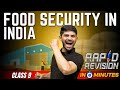 Food Security In India 10 Minutes Rapid Revision Class 9 SST