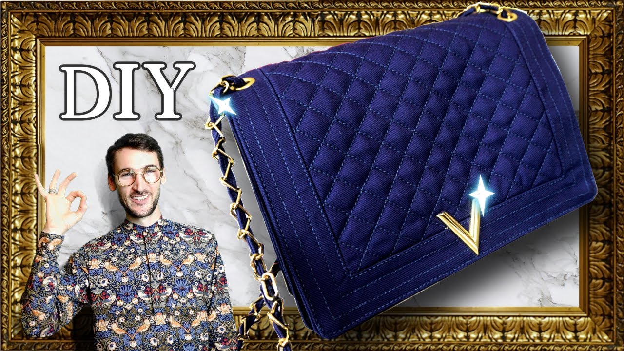 DIY ✂ TUTO : Sac BOY chanel