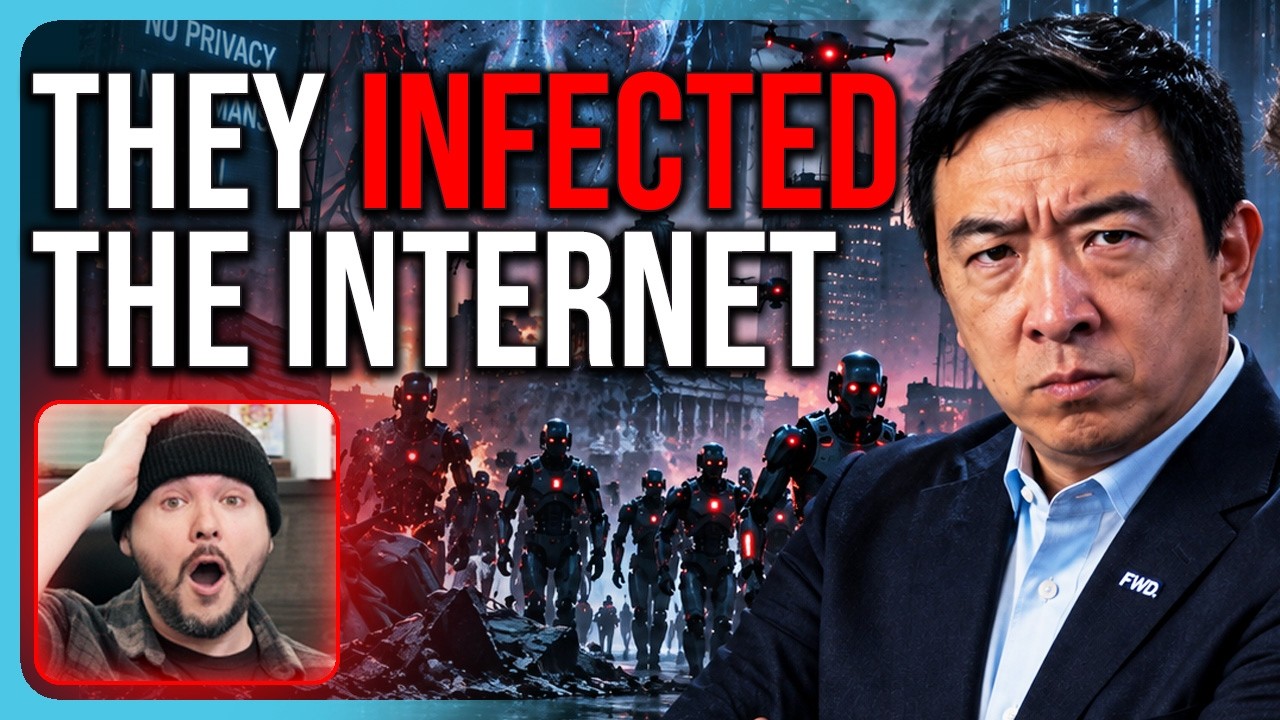 Andrew Yang WARNS Rogue AI Has INFECTED The Internet, We Are Cooked
