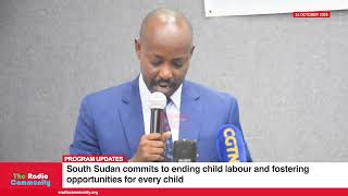 South Sudan commits to ending child labour and fostering opportunities for every child