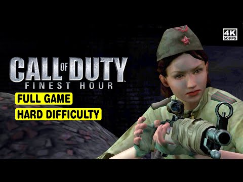CALL OF DUTY: FINEST HOUR • FULL GAME • HARD DIFFICULTY • 4K [PCSX2]
