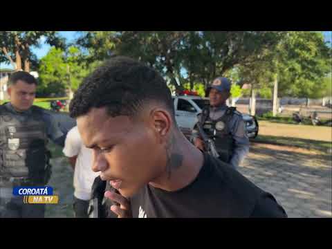 POLÍCIA MILITAR DE SÃO MATEUS PRENDE DOIS ELEMENTOS ACUSADOS DE ROUBOS NA ZONA RURAL DO MUNICÍPIO