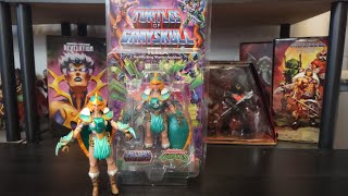 Unboxing& Review of The Masters of the Universe Origins Turtles of Grayskull Wave 3 figure of TEELA