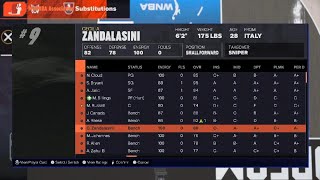 NBA 2K25_2026 Playoffs RD 2 VS LYNX game 2 1st Half