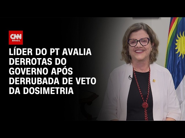 Teresa Leitão avalia derrotas do governo com derrubada de veto da Dosimetria | CNN 360°
