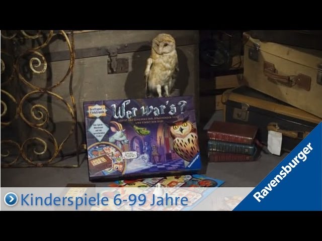 Video Teaser für Ravensburger Wer war's? (Kinderspiel des Jahres 2008)