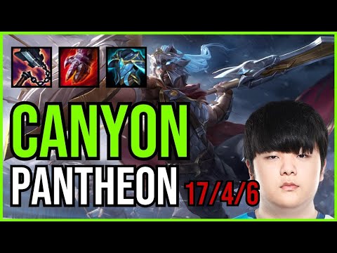 CANYON - PANTHEON vs. TALIYAH Jungle | KR MASTER | PATCH 11.2