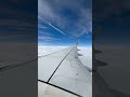 Lost in the beauty of the world from above. #shorts #clouds #sky