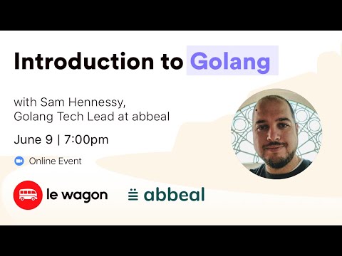 Intro to Golang - Online Workshop - YouTube