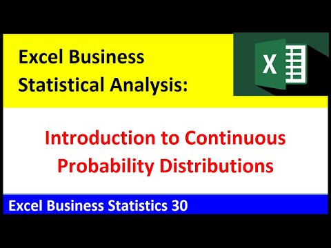 Excel Statistical Analysis 01 Data Statistics