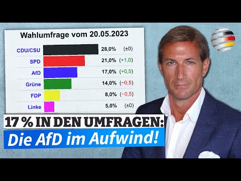 17 Prozent in den Umfragen: Die AfD im Aufwind! |  Ein Kommentar von Alexander von Wrese (AfD)