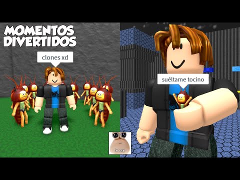 ESCAPA DEL TOCINO OBBY MOMENTOS DIVERTIDOS (ROBLOX)