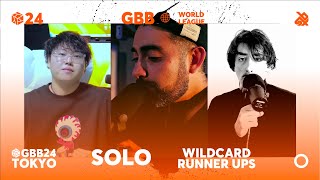 GBB24: World League SOLO Category | Wildcard RunnerUps Announcement