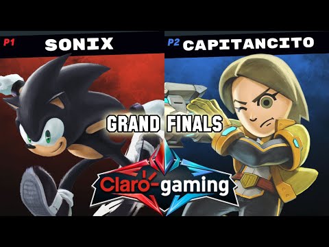 Claro Gaming 2023 GRAND FINALS - Sonix (Sonic) vs Capitancito (Mii Gunner) - Smash Ultimate - SSBU
