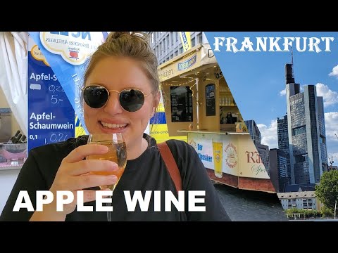 Passe um dia em Frankfurt, Alemanha Apple Wine Festival e uma visita à cidade mais moderna da Alemanha
