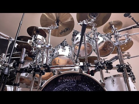 Sonor SQ2 Thin Beech Shells in Gloss White