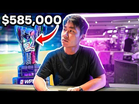 CHASING WPT GLORY With $585,000 For FIRST! | Rampage Poker Vlog