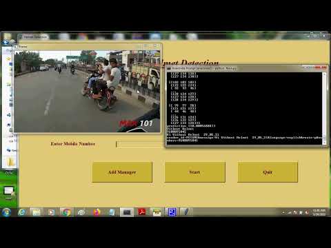 Artificial Intelligence based Person without helmet detection