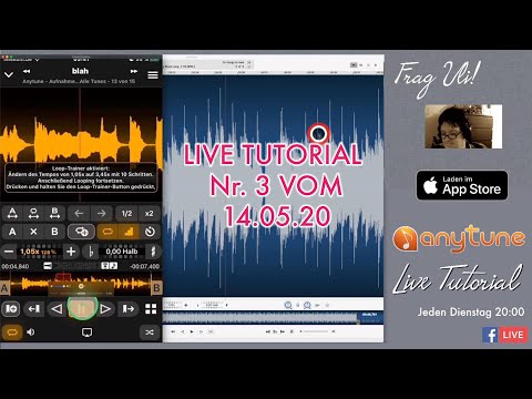 3️⃣ Anytune LIVE-Tutorial Nr. 3 - Tipps & Tricks! (3 von 4)