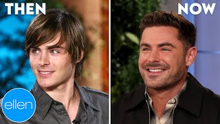 Then and Now: Zac Efron&#39;s First and Last Appearances on &#39;The Ellen Show&#39;