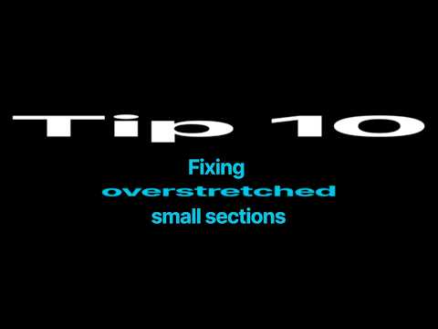 Fixing overstretched small sections — install video poster