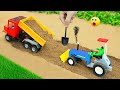 Diy Tractor Making Road With Fully Loaded Truck Science Project