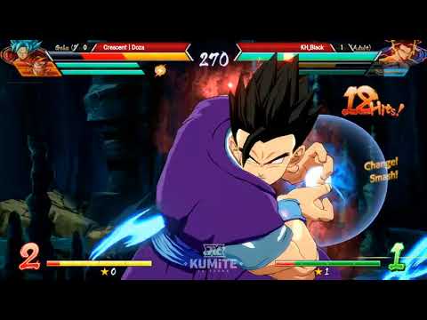 [Kumite in Texas 2018] - DBFZ Top 8 Crescent | Doza vs KH_Black