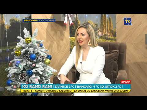 JUTARNJI PROGRAM RTV TK: HAJRUDIN TRLE 28 12 2020