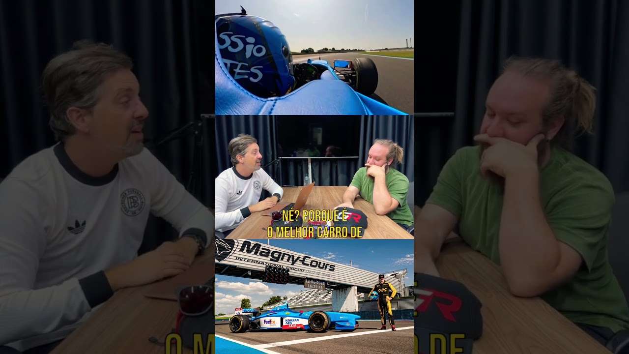 Fórmula 1: o carro de corrida MAIS FÁCIL DE PILOTAR que existe! #Podcast #Carro #Cortes #Delinte