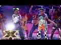 Acacia & Aaliyah sing Kriss Kross' Jump | Live Shows Week 3 | The X Factor UK 2018