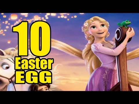10 Easter Eggs Ocultos En Enredados, Rapunzel, Disney