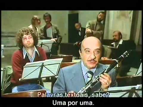 F. Fellini: Prova d'orchestra - Il clarinetto