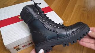 Ботинки Todler черные высокие 4503