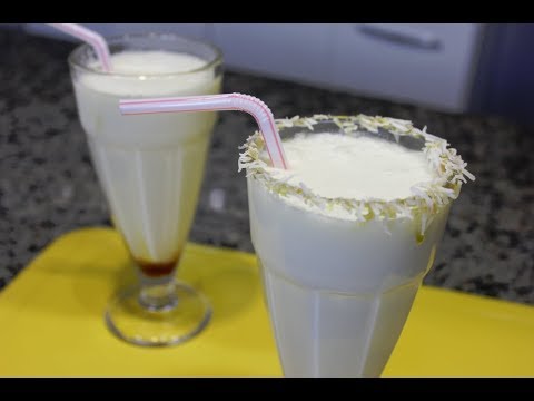 how to make coconut frappe