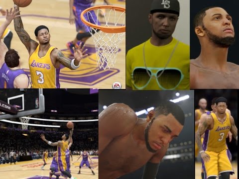 NBA Live 15 - Rising Star - Truly's First Commercial! - Truly Dunks With Eye's Closed! -