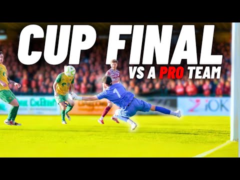 I played a PRO team in a CUP FINAL!! (Goalkeeper POV) - YouTube
