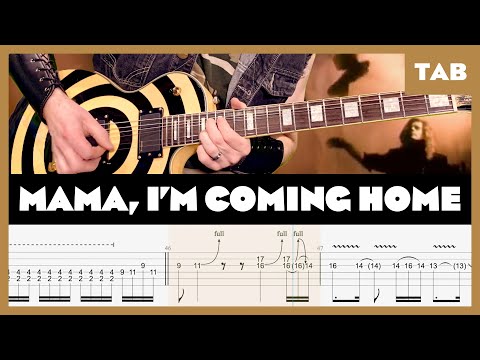 Ozzy Osbourne - Mama I'm Coming Home - Guitar Tab | Lesson | Cover | Tutorial