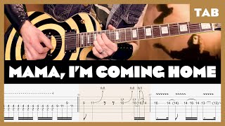 Ozzy Osbourne - Mama I&#39;m Coming Home - Guitar Tab | Lesson | Cover | Tutorial