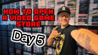 DAY 5 - Opening A Retro Video Game Store
