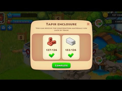 Township Opening Zoo Tapir Enclosure | Township gameplay Level 65