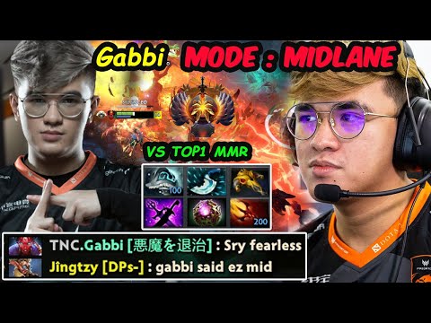GABBI - Queen OF Pain MODE MIDLANE vs Top1 MMR Vtfaded , MTG.Fearless Dota 2 pro Gameplay