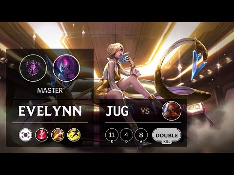 Evelynn Jungle vs Gragas - KR Master Patch 9.17