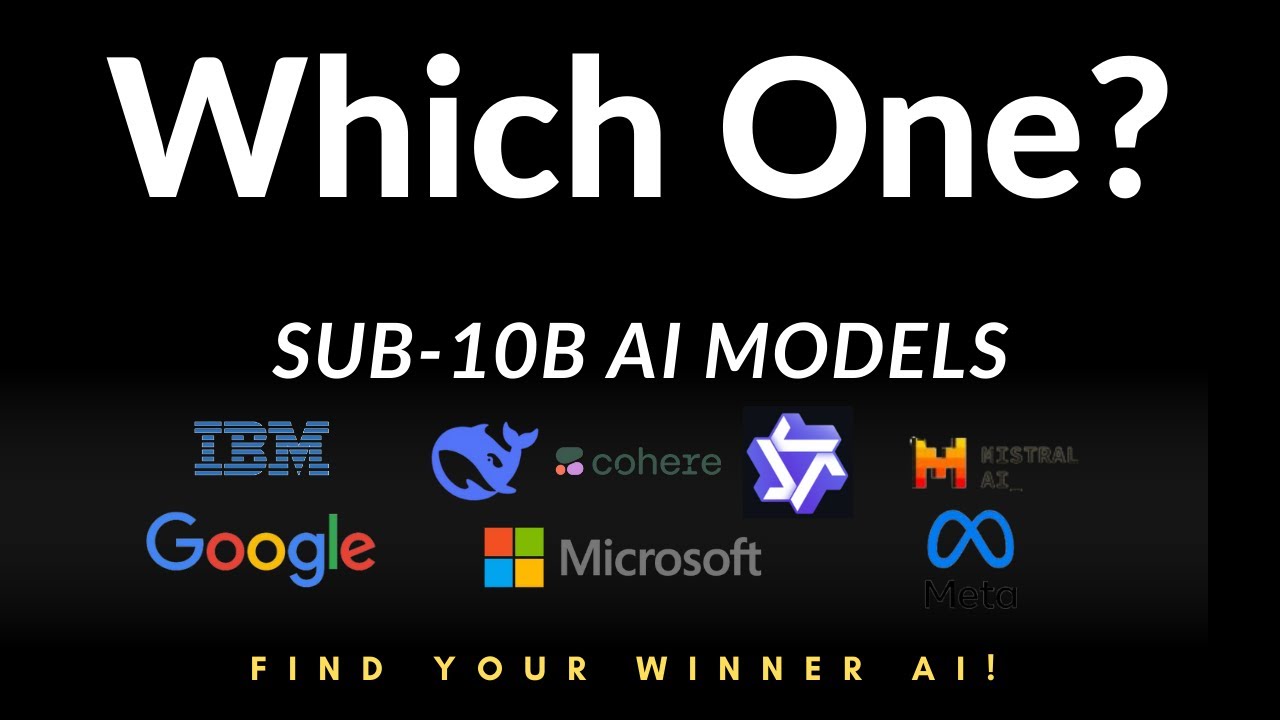 Ultimate Comparison of Sub-10B AI Models - Find Your Winner!
