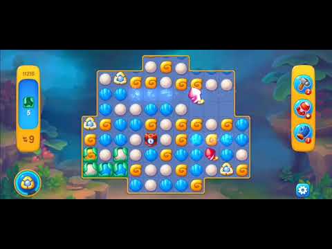 Fishdom Easy Level 11216 (with ingame double firecracker booster) @choraelmin