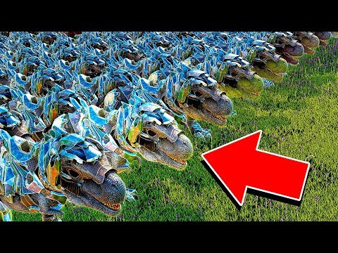 Ark: Survival Evolved - MOST INTENSE TEK RAID IN ARK! INSANE LOOT!