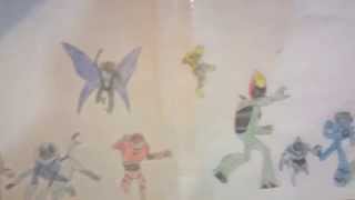 ben 10 ultimate alien opening dibujado