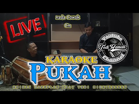 Pukah live Karaoke lirik ( H yayan Jatnika ) nada cowok