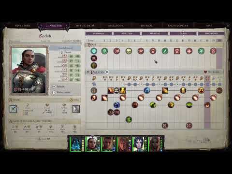 Pathfinder: Wrath of the Righteous - Seelah build for my Unfair run