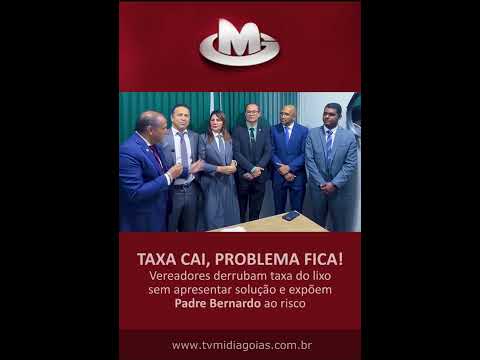 Vereadores derrubam taxa do lixo sem apresentar solução e expõem Padre Bernardo ao risco