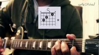 Rihanna - Stay Guitar Tutorial